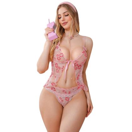 Seamless Semi-transparent Lingerie Seduction Set