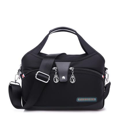 Cross-Border Shoulder Bag Large Capacity Korean Women's Tote Bag New Lightweight Casual Oxford Cloth Commuter Crossbody Handbag